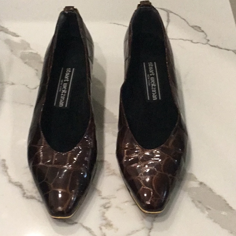 Stuart Weitzman NewYork Crocodile heel, size 7